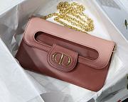 DIOR | Medium DiorDouble Bag Pink Gradient - M8641 - 28 x 16.5 x 3 cm - 6