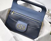 DIOR | Medium DiorDouble Bag Blue Gradient - M8641 - 28 x 16.5 x 3 cm - 6