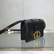 DIOR | Micro 30 MONTAIGNE Black Bag - S2110U - 15 x 11 x 4 cm - 5