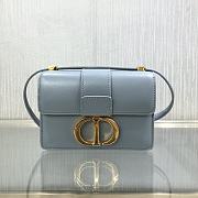 DIOR | Micro 30 MONTAIGNE Blue Bag - S2110U - 15 x 11 x 4 cm - 1