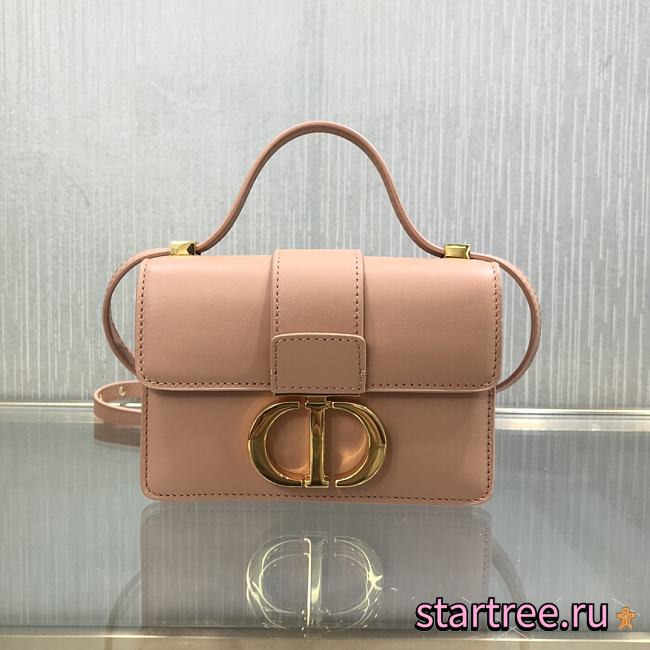 DIOR | Micro 30 MONTAIGNE Pink Bag - S2110U - 15 x 11 x 4 cm - 1