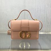 DIOR | Micro 30 MONTAIGNE Pink Bag - S2110U - 15 x 11 x 4 cm - 1