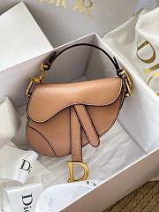 DIOR | Micro Saddle Rose Bag - S5662C - 12 x 7.5 x 5 cm - 1