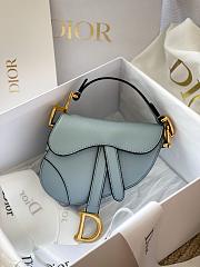 DIOR | Micro Saddle Blue- S5662C - 12 x 7.5 x 5 cm - 1