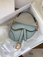 DIOR | Micro Saddle Blue- S5662C - 12 x 7.5 x 5 cm - 4