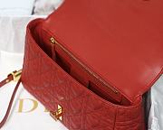 DIOR | Medium Dioramour Caro Red Bag - M9242 - 25.5 cm x 15.5 cm x 8 cm - 2