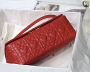 DIOR | Medium Dioramour Caro Red Bag - M9242 - 25.5 cm x 15.5 cm x 8 cm - 6