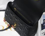 DIOR | Small Dioramour Caro Black Bag - M9241 - 20 x 12 x 7 cm - 2