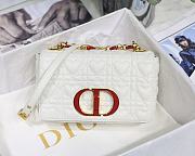 DIOR | Small Dioramour Caro White Bag - M9241 - 20 x 12 x 7 cm - 1