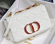 DIOR | Small Dioramour Caro White Bag - M9241 - 20 x 12 x 7 cm - 2