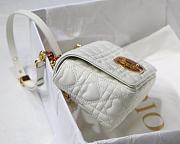 DIOR | Small Dioramour Caro White Bag - M9241 - 20 x 12 x 7 cm - 4