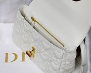 DIOR | Small Dioramour Caro White Bag - M9241 - 20 x 12 x 7 cm - 5