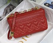 DIOR | Small Dioramour Red Bag - M9241 - 20 x 12 x 7 cm - 2