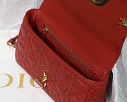 DIOR | Small Dioramour Red Bag - M9241 - 20 x 12 x 7 cm - 3