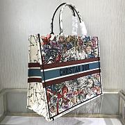 DIOR | Book Tote Latte Multicolor Constellation - M1286 - 41.5 x 38 x 18cm - 6