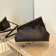 FENDI | First Small Brown python bag - 8BP129 - 26 x 9.5 x 18 cm - 3