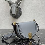 FENDI | Moonlight Grey Bag - 8BT346 - 21x9x14cm - 5