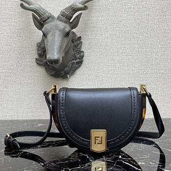 FENDI | Moonlight Black Bag - 8BT346 - 21x9x14cm