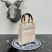 FENDI | Sunshine Shopper Pink mini bag - 8BS051 - 13 x 18 x 6.5cm - 5