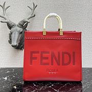 FENDI | Medium Tote Fendi Sunshine Red Shopper - 8BH386 - 35x17x31cm - 1