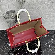 FENDI | Medium Tote Fendi Sunshine Red Shopper - 8BH386 - 35x17x31cm - 4