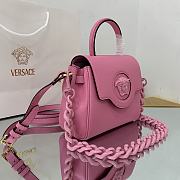 VERSACE | La Medusa Pink Small Handbag - DBFI040 - 20 x 10 x 17cm - 4