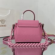 VERSACE | La Medusa Pink Small Handbag - DBFI040 - 20 x 10 x 17cm - 3