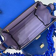 VERSACE | La Medusa Small Blue Handbag - DBFI040 - 20 x 10 x 17cm - 4