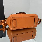 VERSACE | La Medusa Small Orange Handbag - DBFI040 - 20 x 10 x 17cm - 6