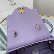 VERSACE | La Medusa Small Purple Handbag - DBFI040 - 20 x 10 x 17cm - 3