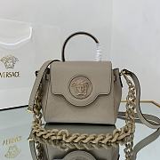 VERSACE | La Medusa Small Beige Handbag - DBFI040 - 20 x 10 x 17cm - 1