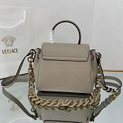 VERSACE | La Medusa Small Beige Handbag - DBFI040 - 20 x 10 x 17cm - 2