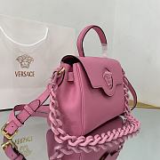 VERSACE | La Medusa Pink Medium Handbag - DBFI039 - 25 x 15 x 22 cm - 6