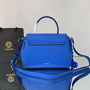 VERSACE | La Medusa Medium Blue Handbag - DBFI039 - 25 x 15 x 22 cm - 4