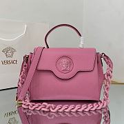 VERSACE | La Medusa Medium Pink Handbag - DBFI039 - 25 x 15 x 22 cm - 1