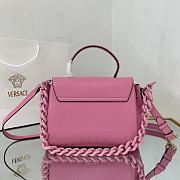 VERSACE | La Medusa Medium Pink Handbag - DBFI039 - 25 x 15 x 22 cm - 6