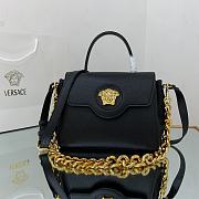 VERSACE | La Medusa Medium Black/Golden Handbag - DBFI039 - 25 x 15 x 22 cm - 1