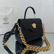 VERSACE | La Medusa Medium Black/Golden Handbag - DBFI039 - 25 x 15 x 22 cm - 5