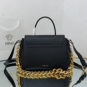 VERSACE | La Medusa Medium Black/Golden Handbag - DBFI039 - 25 x 15 x 22 cm - 4