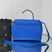 VERSACE | La Medusa Large Blue Handbag - DBFI038 - 35 x 14 x 25 cm - 2