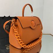VERSACE | La Medusa Large Orange Handbag - DBFI038 - 35 x 14 x 25 cm - 4
