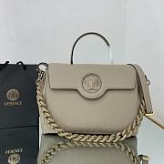 VERSACE | La Medusa Large Beige Handbag - DBFI038 - 35 x 14 x 25 cm - 1