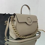 VERSACE | La Medusa Large Beige Handbag - DBFI038 - 35 x 14 x 25 cm - 6