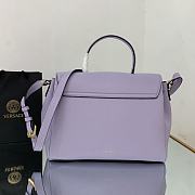 VERSACE | La Medusa Large Purple Handbag - DBFI038 - 35 x 14 x 25 cm - 6