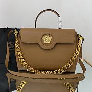 VERSACE | La Medusa Large Brown Handbag - DBFI038 - 35 x 14 x 25 cm - 1