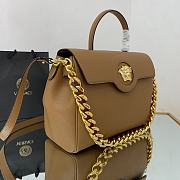 VERSACE | La Medusa Large Brown Handbag - DBFI038 - 35 x 14 x 25 cm - 4