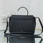 VERSACE | La Medusa Large Black Handbag - DBFI038 - 35 x 14 x 25 cm - 4