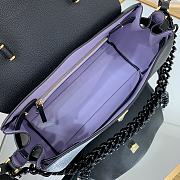 VERSACE | La Medusa Large Black Handbag - DBFI038 - 35 x 14 x 25 cm - 2