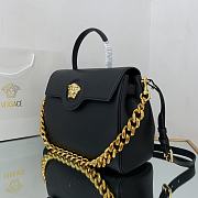 VERSACE | La Medusa Large Black/Golden Handbag - DBFI038 - 35 x 14 x 25 cm - 5