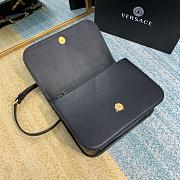 VERSACE | Black Virtus Shoulder Bag - DBFG985 - 24 x 9 x 16.5 cm - 4